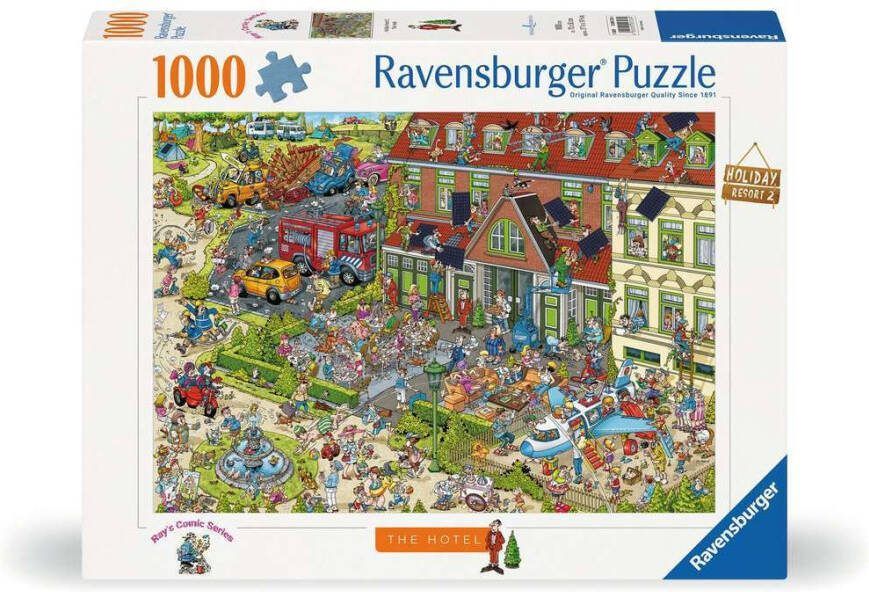 Ravensburger puzzel Holiday Resort 2 The Hotel Legpuzzel 1000 stukjes - Foto 2