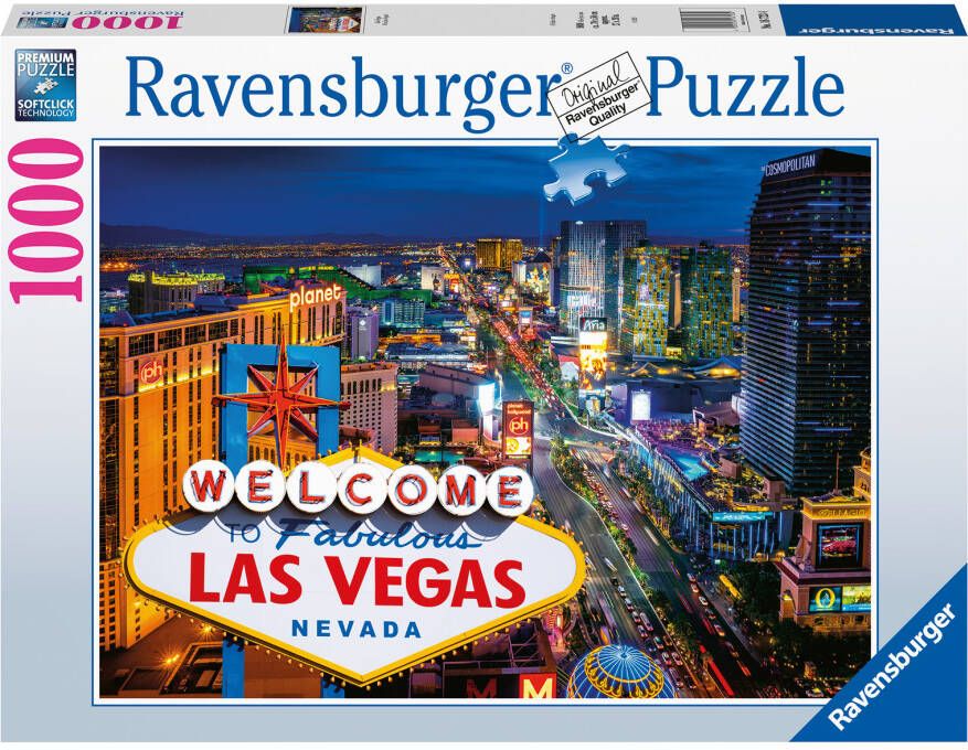 Ravensburger puzzel 1000 stukjes Las Vegas
