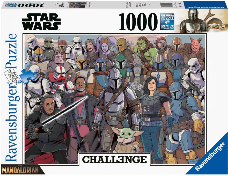 Ravensburger puzzel 1000 stukjes Star Wars Mandalorian