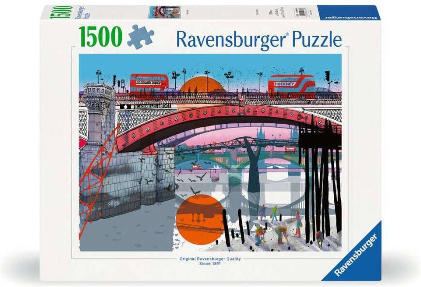 Ravensburger puzzel I am London Legpuzzel 1500 stukjes