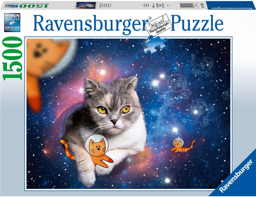 Ravensburger puzzel Ruimtekat Legpuzzel 1500 stukjes