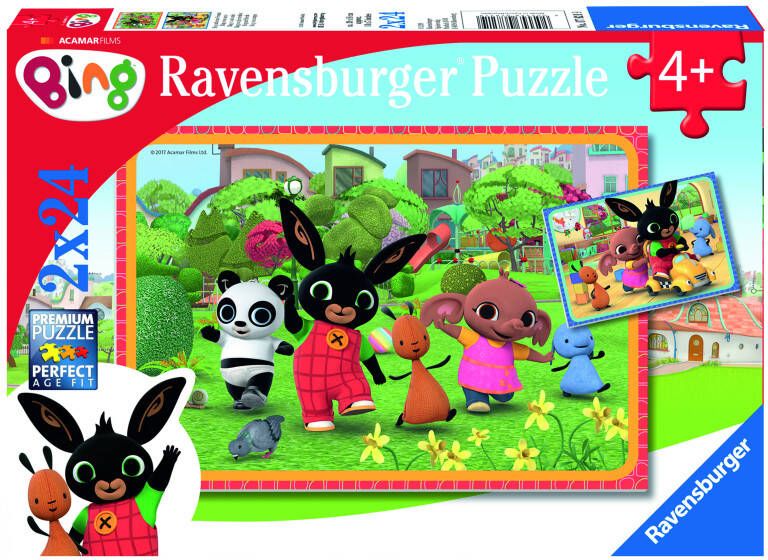 Ravensburger puzzel 2x24 stukjes Bing en zijn vrienden