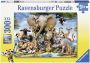 Ravensburger puzzel Afrikaanse Vrienden Legpuzzel 300XXL stukjes - Thumbnail 2