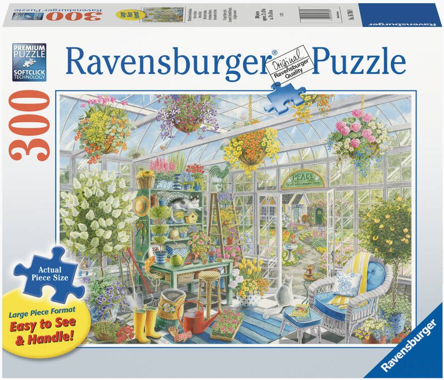 Ravensburger puzzel 300 stukjes Greenhouse Heaven