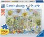 Ravensburger puzzel Bloeiende Tuinkas Legpuzzel 300 stukjes extra groot - Thumbnail 2