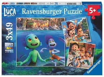 Ravensburger puzzel 3x49 stukjes disney Pixar. Luca