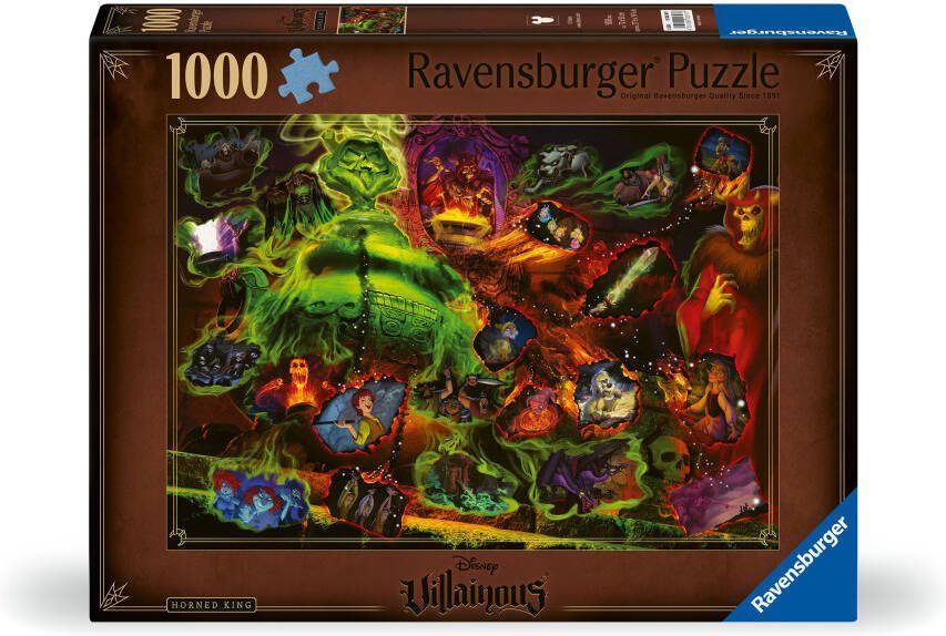 Ravensburger puzzel Disney Villainous: Horned King Legpuzzel 1000 stukjes