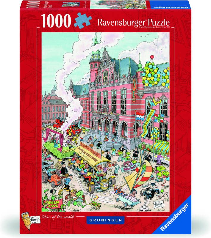 Ravensburger puzzel fleroux Groningen 1000 stukjes