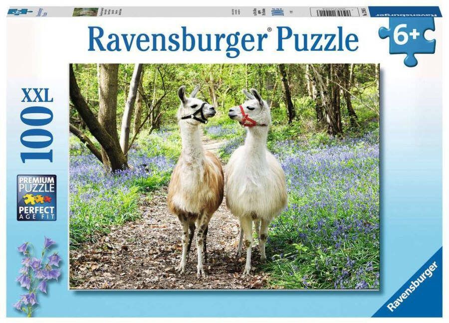 Ravensburger puzzel Lama Liefde Legpuzzel 100XXL stukjes