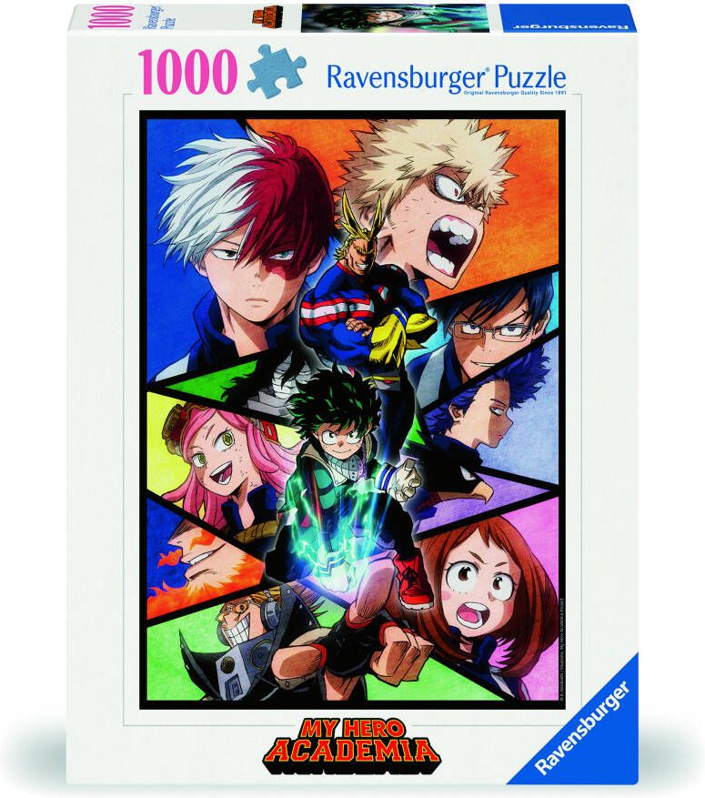 Ravensburger puzzel My Hero Academia 1000 stukjes