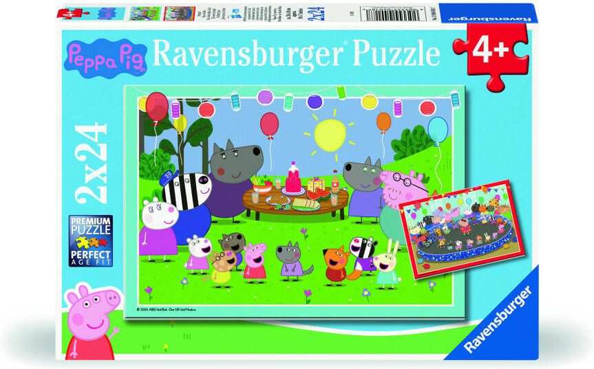 Ravensburger puzzel Peppa Pig 2x24 stukjes