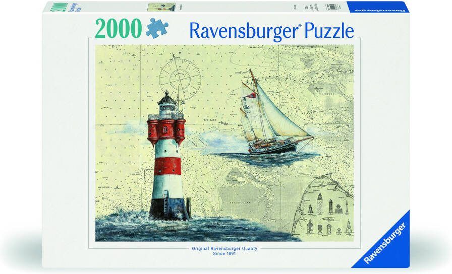 Ravensburger puzzel Romantische vuurtoren Legpuzzel 2000 stukjes