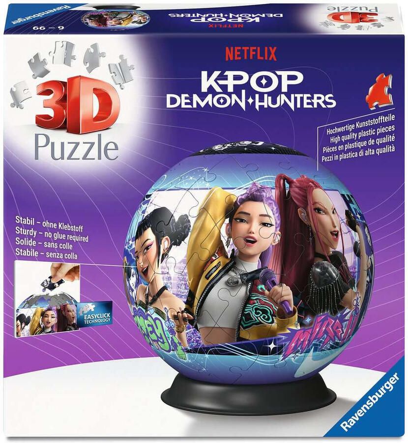 Ravensburger 3D puzzel Kpop Deamon Hunterss 72 stukjes