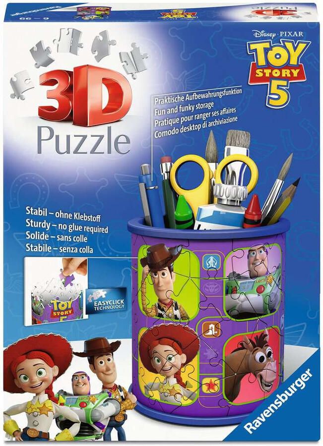 Ravensburger 3D puzzel Pennenbak Toy Story 5