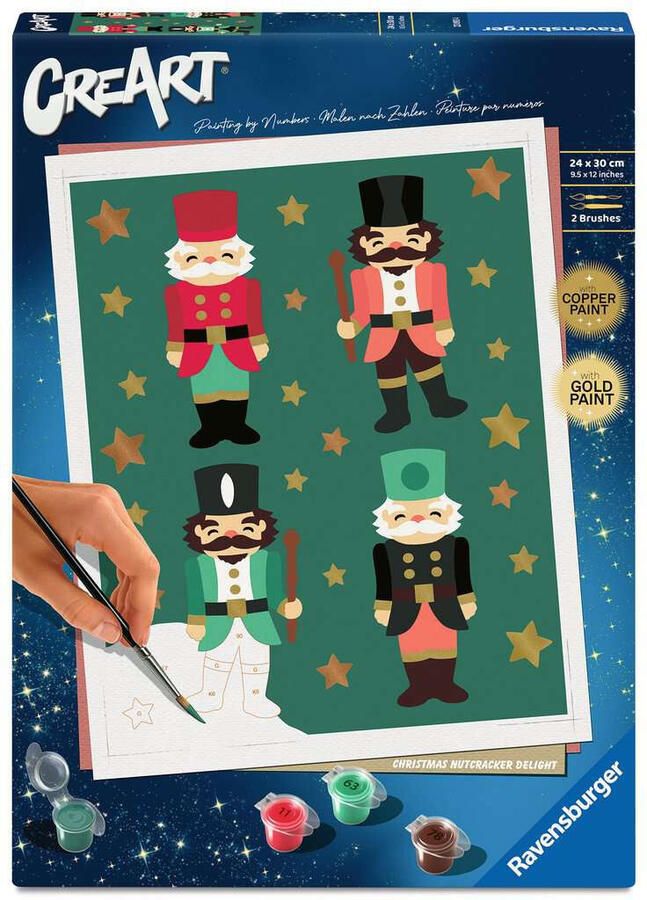 Ravensburger CreArt Schilderen op Nummer Christmas Image