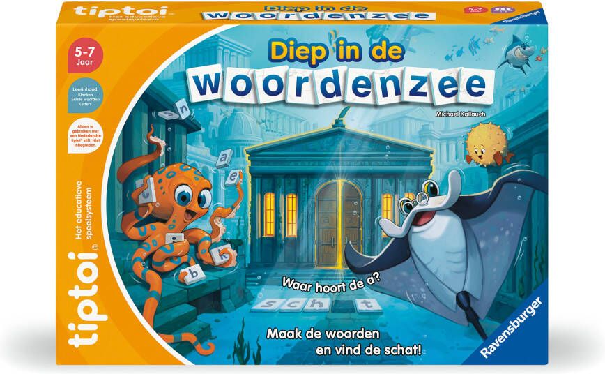 Ravensburger tiptoi diep in de woordenzee