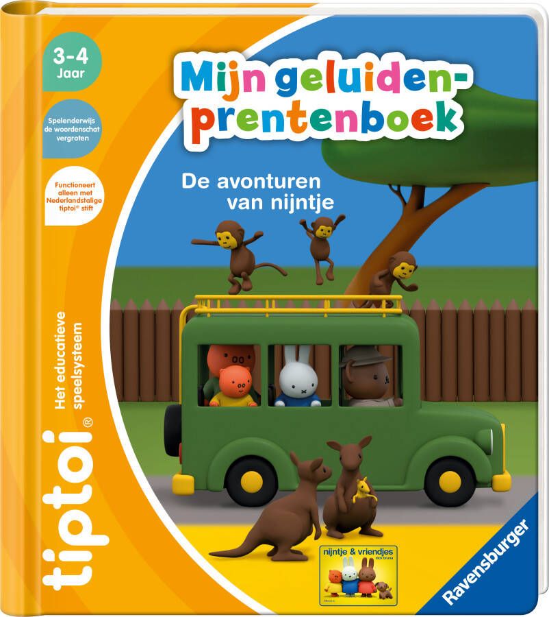 Ravensburger Tiptoi Mijn geluiden prentenboek: De avonturen van nijntje