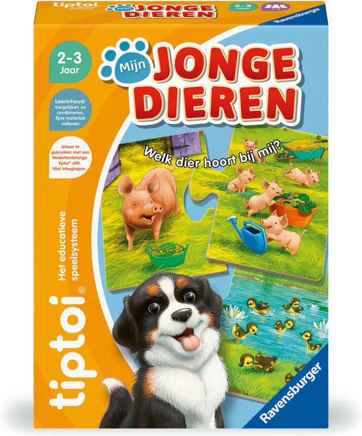 Ravensburger tiptoi spel Mijn jonge dieren