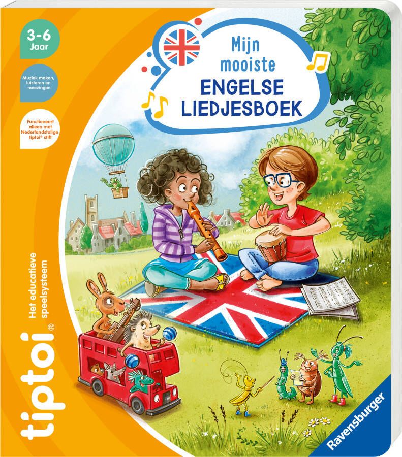 Ravensburger tiptoi mijn mooiste Engelse liedjesboek