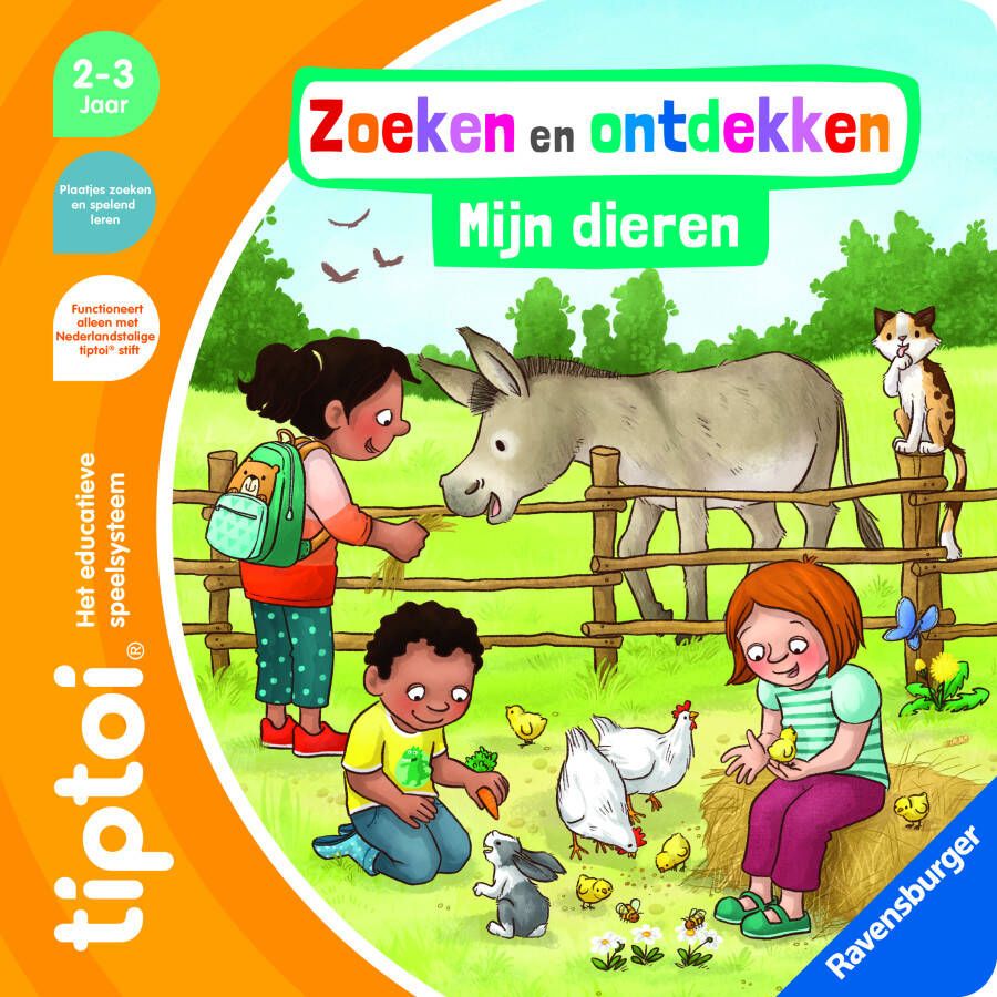 Ravensburger Tiptoi zoeken en ontdekken mijn dieren