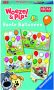 Ravensburger Woezel & Pip bonte ballonnen Pocketspel - Thumbnail 2