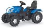 Rolly Toys OutDoor Traktor 3 7 New Holland Loopauto Voor kinderen Blauw - Thumbnail 2