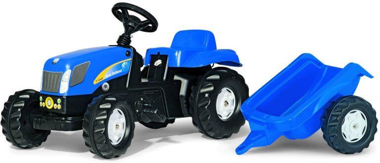 Rolly Toys rollyKid New Holland Traptractor met Aanhanger - Foto 2