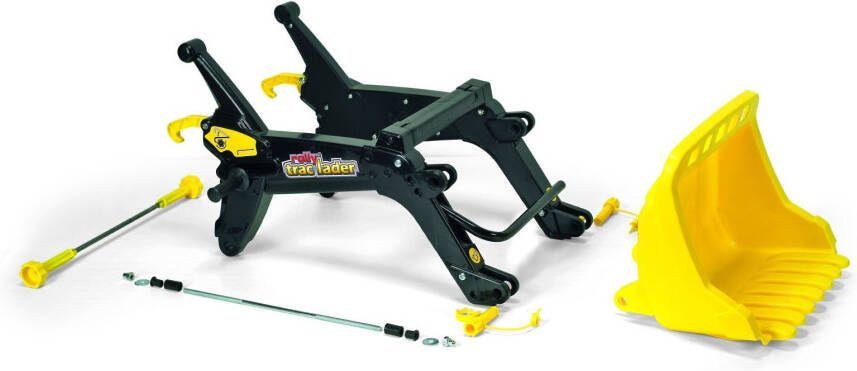 Rolly Toys voorlader RollyTrac junior geel grijs