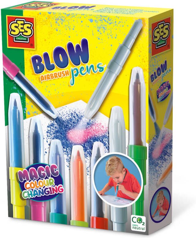 Ses blow airbrush pens magisch kleurveranderen