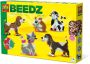 SES Beedz Strijkkralen met legborden grondplaten 2200 strijkkralen en strijkvel huisdieren hond kat hamster met stickers PVC vrij - Thumbnail 2