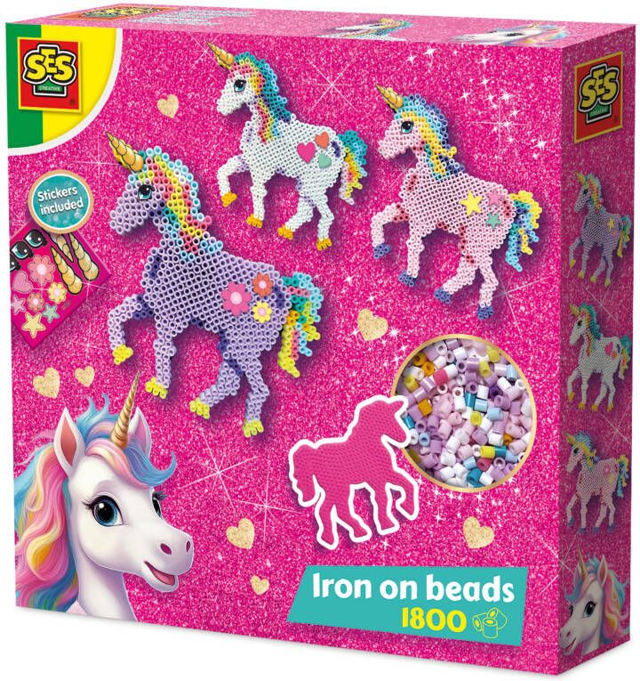 Ses uicorn strijkkralen