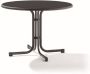 Van der Garde Tuinmeubelen Sieger Boulevard Klaptafel 100 Cm Rond Antraciet - Thumbnail 2
