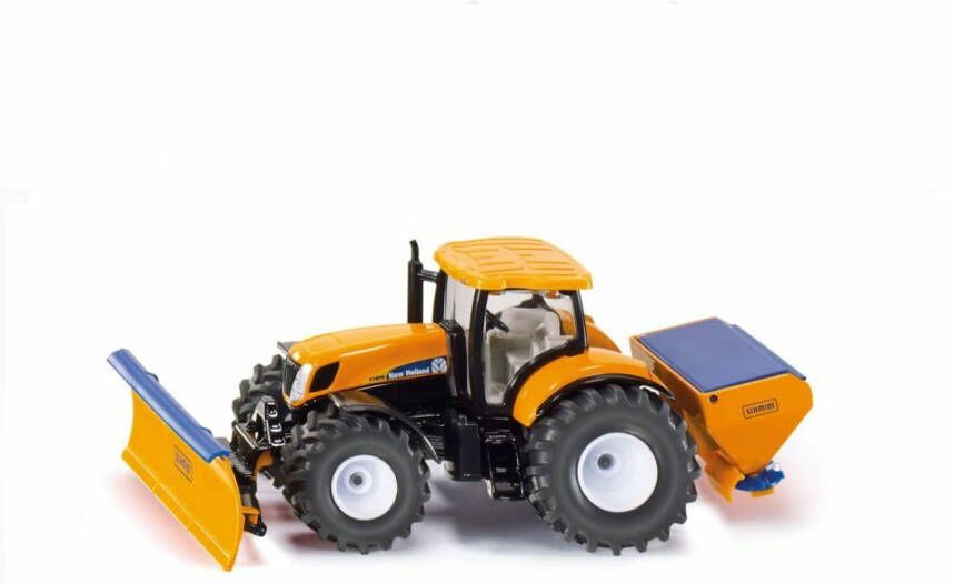 Siku 2940 Tractor with ploughing plate and salt spreader