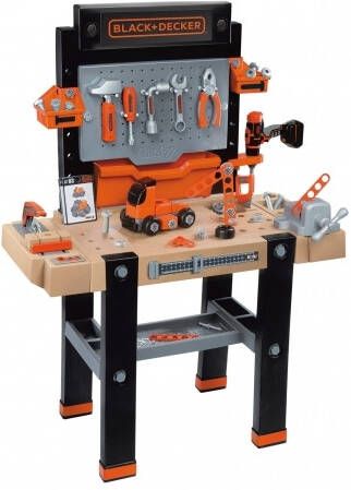 Smoby workbench black+decker centre