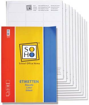 Soho Etiketten 10 A4 105x37mm (16)