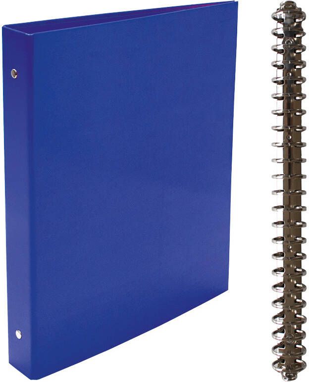 Soho Ringband A4 23 rings blauw