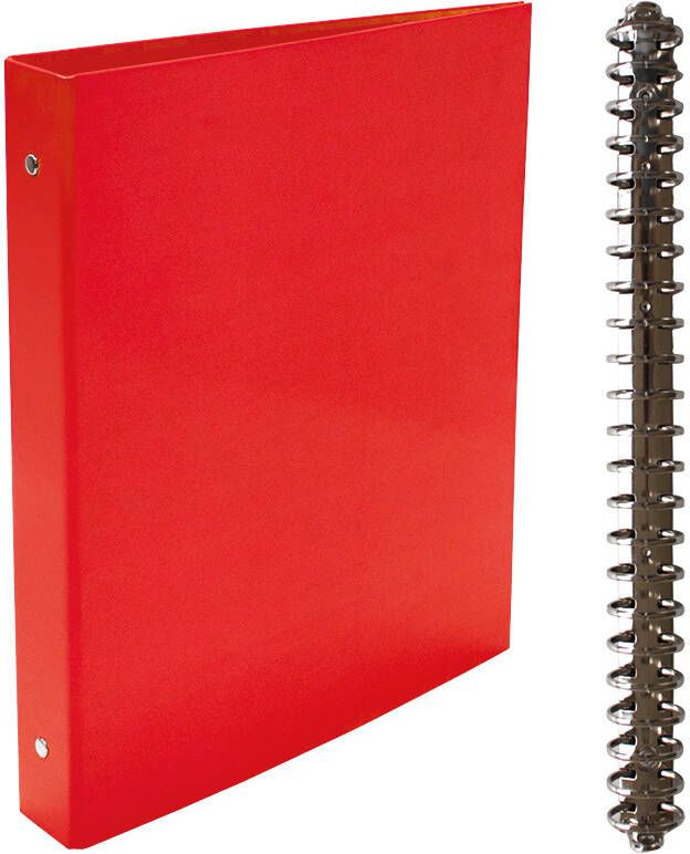 Soho ringband A4 23 rings rood