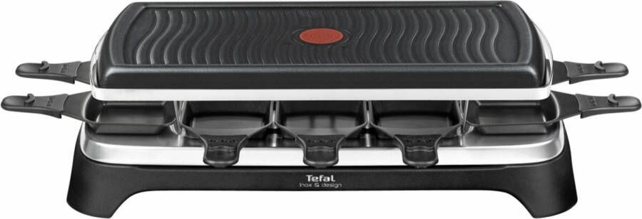 Tefal Raclette RE4588 Ambiance voor maximaal 10 personen inclusief tafelgrill-functie grillplaat antiaanbak gecoat + geschikt voor de vaatwasser 2 meter lange afneembare kabel aan-uitschakelaar - Foto 2