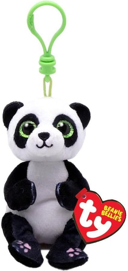Ty knuffels Ty Beanie Bellies Clip Ying Panda 10cm