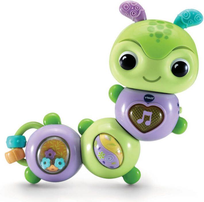VTech Speelfiguur Draai & Wiebel Rupsje Junior Groen paars