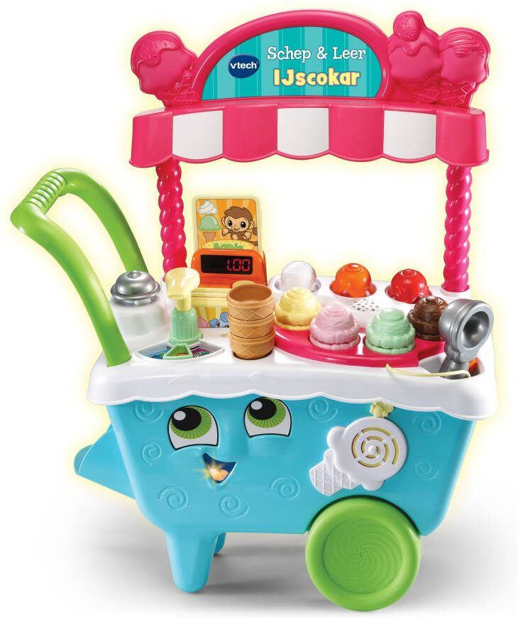VTech Schep & Leer speelgoed ijscokar