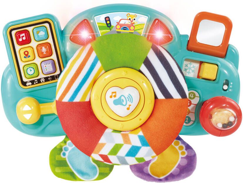 Vtech toeter en speel stuurtje