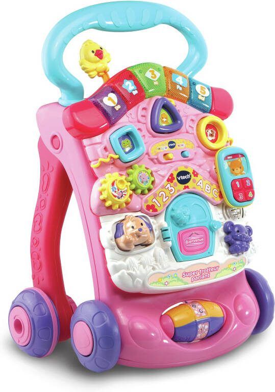 VTech Baby Walker Roze Loopwagen
