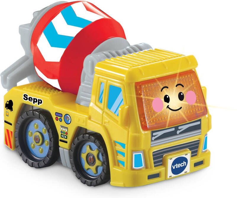 VTech Toet Auto's Sepp Cementwagen Interactief Speelgoed Auto Educatief Baby Speelgoed Vanaf 1 tot 5 jaar