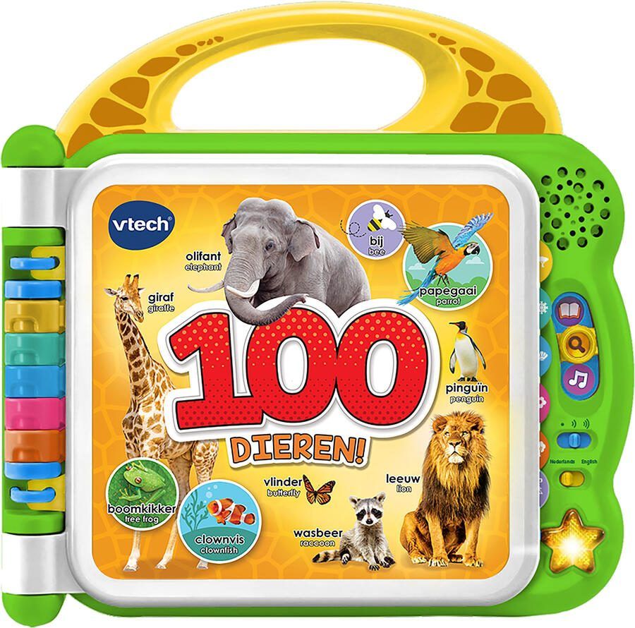 VTech Baby Mijn eerste 100 woordjes Dieren NL & ENG