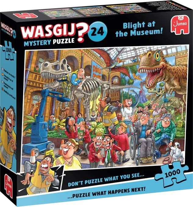 Wasgij Jumbo ? Mystery 24 paniek in het museum! 1000 stukjes