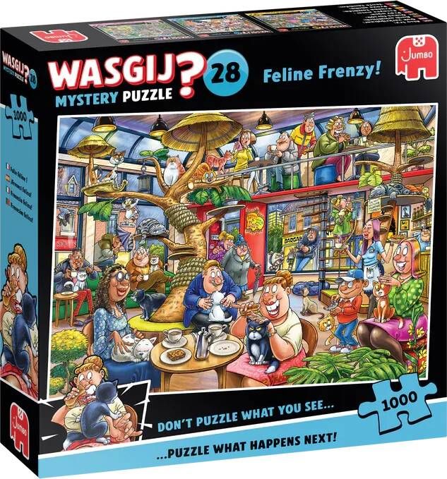 Wasgij Jumbo ? Mystery 28 kat en muisspel! 1000 stukjes