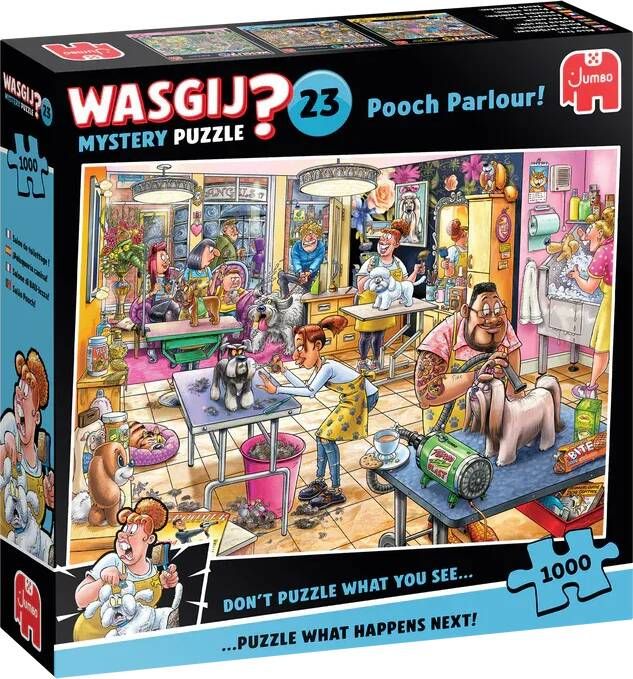 Wasgij Jumbo ? Mystery trimsalon kwispel 1000 stukjes