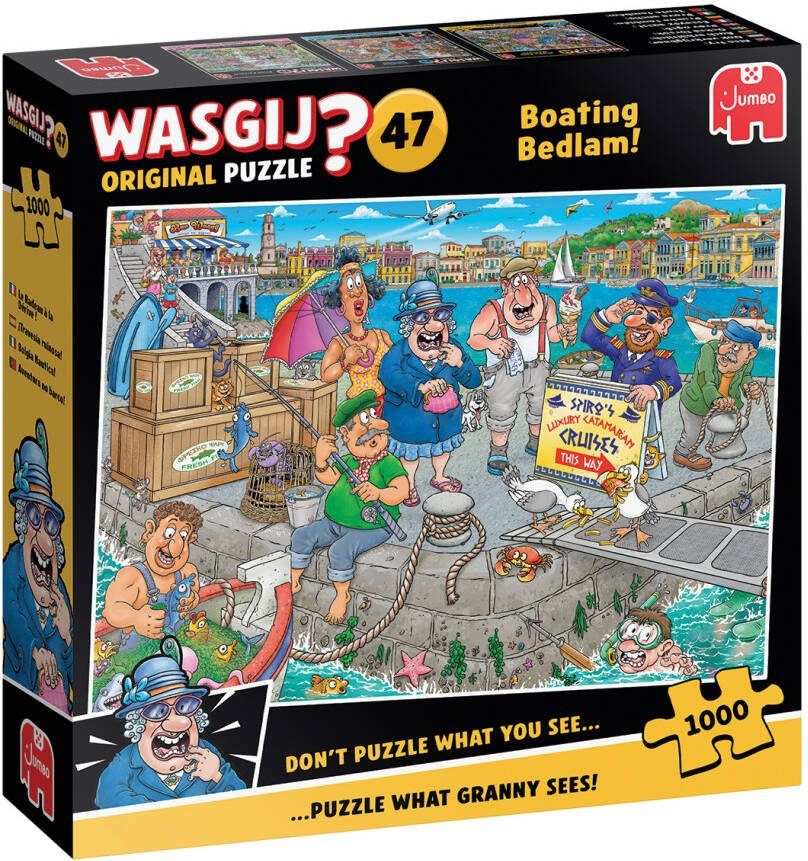 Wasgij Jumbo ? Original De boot in! 1000 stukjes