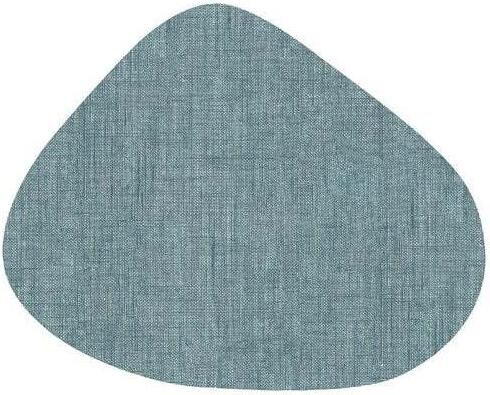 Wicotex Placemats Luxx curved blauw